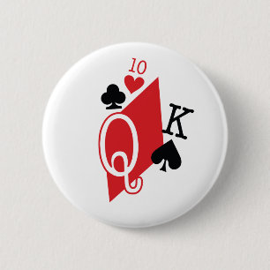 Badge Rond 5 Cm cartes de jeu