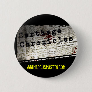 Badge Rond 5 Cm Carthage fait la chronique du Pin