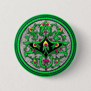 Badge Rond 5 Cm cartouche celtique