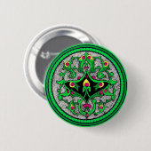 Badge Rond 5 Cm cartouche celtique (Devant & derrière)