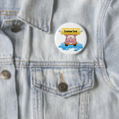 Badge Rond 5 Cm Carwash Pig (En situation)