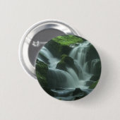 Badge Rond 5 Cm Cascade calmante (Devant & derrière)