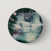 Badge Rond 5 Cm Cascade Imaginaire (Devant)