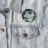 Badge Rond 5 Cm Cascade Imaginaire (En situation)