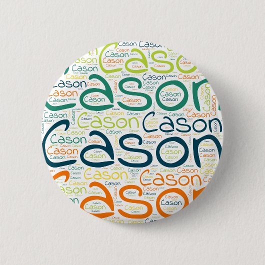 Badge Rond 5 Cm Cason (Devant)