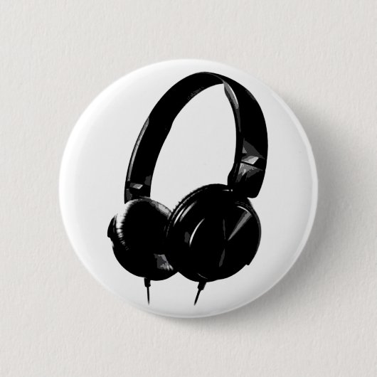 Badge Rond 5 Cm Casque Pop Art (Devant)