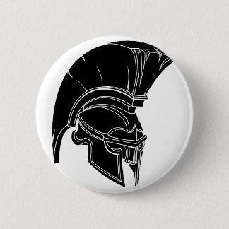 Badge Rond 5 Cm Casque spartiate ou trojan