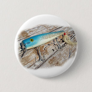 Badge Rond 5 Cm Casquette'n Bill's Streamliner Saltwater Vintage L