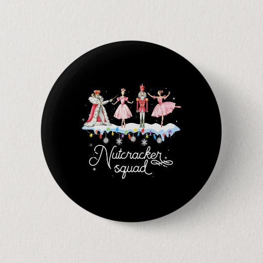 Badge Rond 5 Cm Casse-Noisette de Noël Squad Danse Ballet Femmes E (Devant)