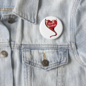 Badge Rond 5 Cm casseur de cœurs (En situation)