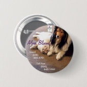 Badge Rond 5 Cm Cat (Devant & derrière)