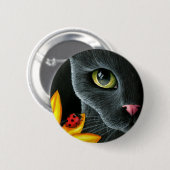 Badge Rond 5 Cm Cat 510 (Devant & derrière)