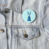 Badge Rond 5 Cm CAT bleu (En situation)