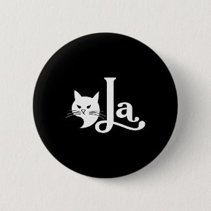 Badge Rond 5 Cm Cat Comma La Kamala Harris Pour Président 2024 Ele