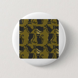 Badge Rond 5 Cm Cat Metallizer Factory Déco Tube Modèle Art