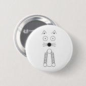 Badge Rond 5 Cm CAT ordinaire (Devant & derrière)