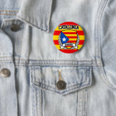 Badge Rond 5 Cm Catalogne (En situation)