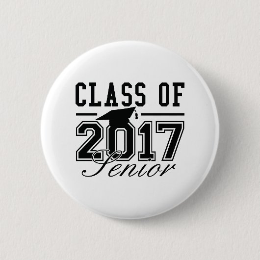 Badge Rond 5 Cm Catégorie 2017 Senior (Devant)