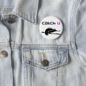 Badge Rond 5 Cm catu (En situation)