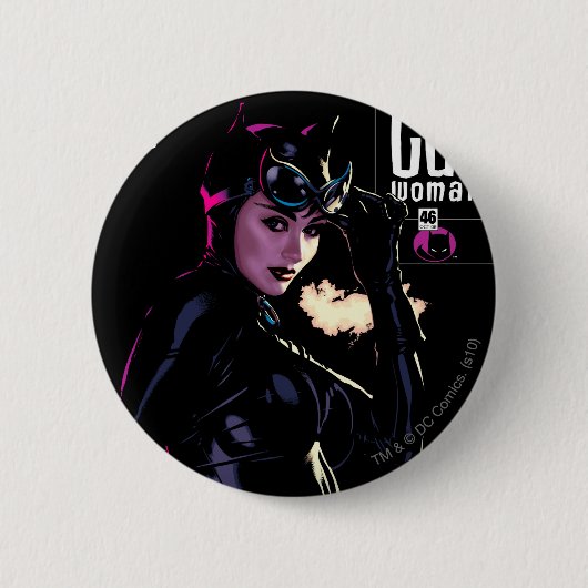 Badge Rond 5 Cm Catwoman (Devant)