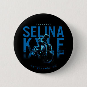 Badge Rond 5 Cm Catwoman Selina Kyle Motorcycle