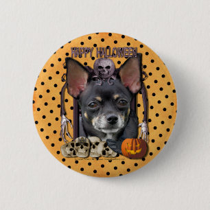 Badge Rond 5 Cm Cauchemar de Halloween - chiwawa - Isabella