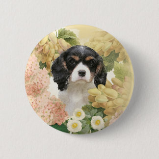 Badge Rond 5 Cm Cavalier King Charles Spaniel