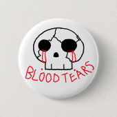 Badge Rond 5 Cm Caveira chorando (Devant)