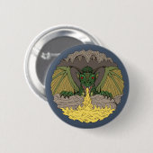 Badge Rond 5 Cm Cavern Dragon 2016 (Devant & derrière)