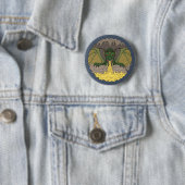 Badge Rond 5 Cm Cavern Dragon 2016 (En situation)