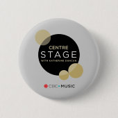 Badge Rond 5 Cm CBC Center Stage (Devant)