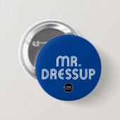 Badge Rond 5 Cm CBC M. Dressup Titre Graphique (Devant & derrière)