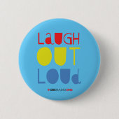 Badge Rond 5 Cm CBC Rire fort (Devant)