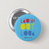 Badge Rond 5 Cm CBC Rire fort (Devant & derrière)