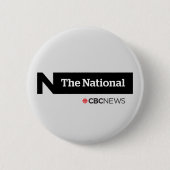 Badge Rond 5 Cm CBC The National Button (Devant)