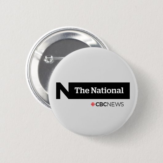 Badge Rond 5 Cm CBC The National Button (Devant & derrière)