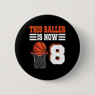 Badge Rond 5 Cm Ce Ller a Maintenant 8 Sketll 8e Anniversaire 8 An
