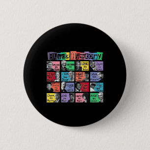 Badge Rond 5 Cm Ce que nous apprenons de Black History Sticker