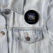 Badge Rond 5 Cm Ce qui vous rend différents éléphant maman Autisme (En situation)