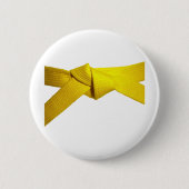 Badge Rond 5 Cm Ceinture jaune (Devant)
