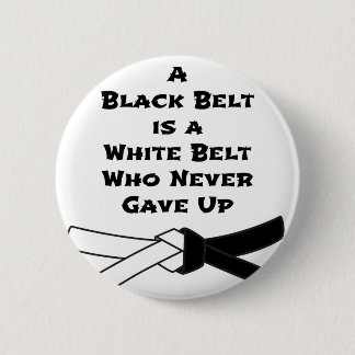 Badge Rond 5 Cm Ceinture noire