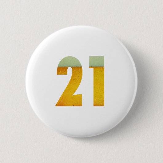 Badge Rond 5 Cm Celebrate 21st Birthday (Devant)