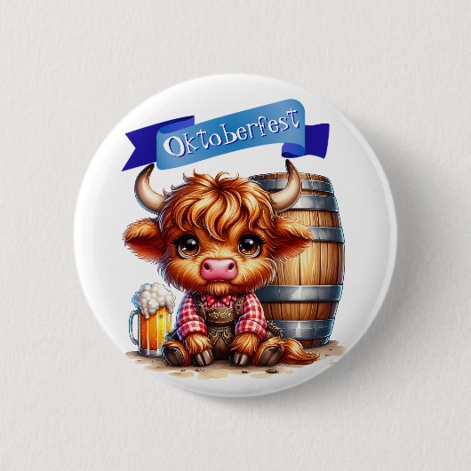 Badge Rond 5 Cm Celebrate Oktoberfest Button (Devant)