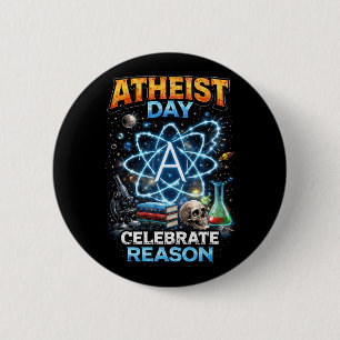 Badge Rond 5 Cm Célébrer la Raison