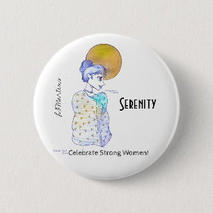 Badge Rond 5 Cm Célébrez la forte collection des femmes - Séré