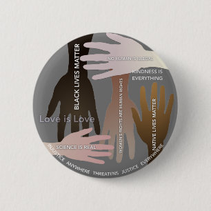 Badge Rond 5 Cm Célébrons la diversité Nous croyons