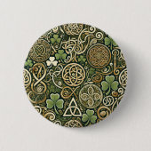 Badge Rond 5 Cm Celtic Bloom (Devant)