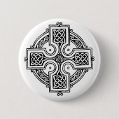 Badge Rond 5 Cm Celtic cross (Devant)