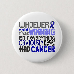 Badge Rond 5 Cm Celui qui a dit le cancer du rectum