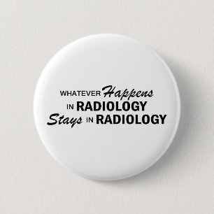 Badge Rond 5 Cm Celui qui se produise - radiologie